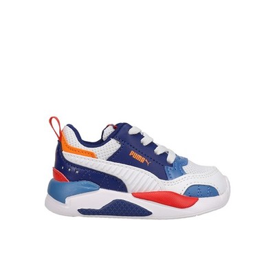 PUMA XRay 2 Square Lace Up  Toddler Boys Blue, White Sneakers Casual Shoes 37426