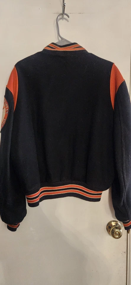 Chaqueta de fieltro Orioles única en su clase de principios de los años 70 - Brooke's Robinson Store Foto 3 de 4
