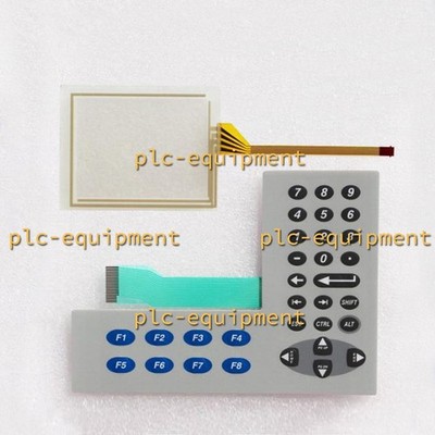 Touch Screen Glass Panel with Membrane Fit for AB 2711PC-K4M20D8 1-Year Warranty