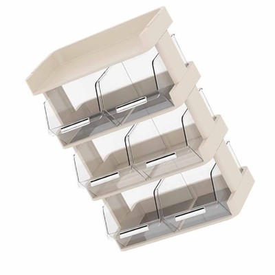 4 Layer 30x17x42.5cm Tea Bag Organizer Office Bar Desktop Tea Bag Coffee Capsule