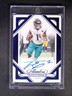 2023 Panini Flawless Travis Etlenne Jr. Auto Sapphire /10