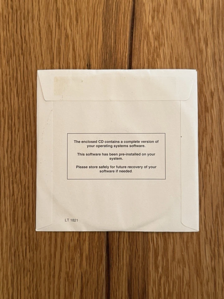 Dell Reinstallation CD Windows XP Professional Service Pack 2 TD876 - New - Image 2 of 2