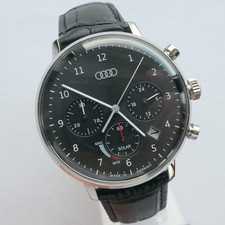 Audi Classic Aviator Pilot S Line Car Accessory Sport Germany Chronograph Watch