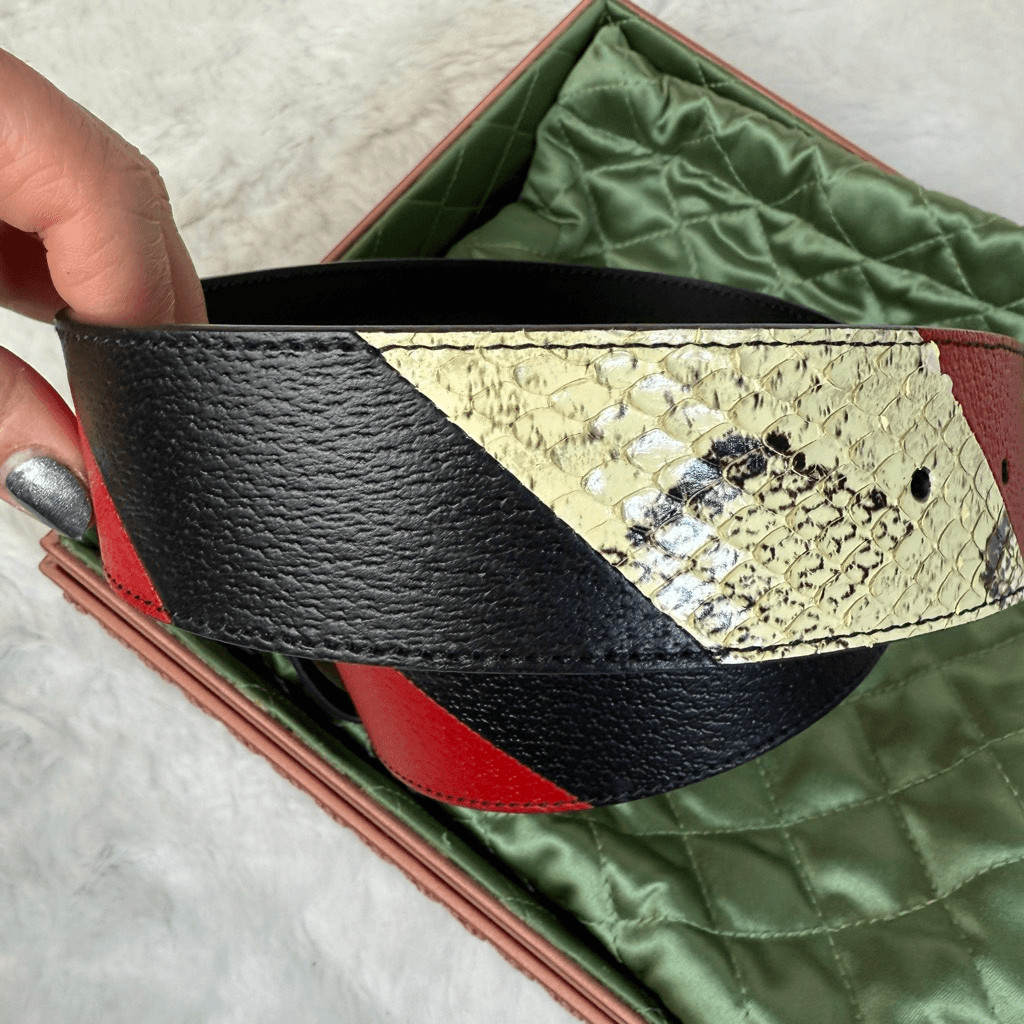 Gucci Gg Marmont Wide Belt In Black image 10