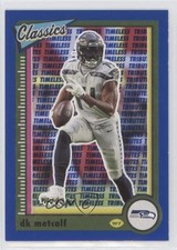 2022 Panini Classics Timeless Tributes Light Blue 117/125 DK Metcalf #85 rf2