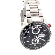 TAG Heuer Carrera Chronograph 44mm Auto Black Box & Papers - CBN2A1AA.FT6228