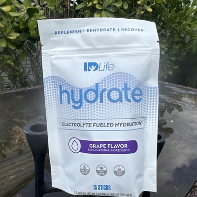 IDLife Grape FlavoHydrate Drink Powder - Instant Electrolyte Fueled Hydration Nw