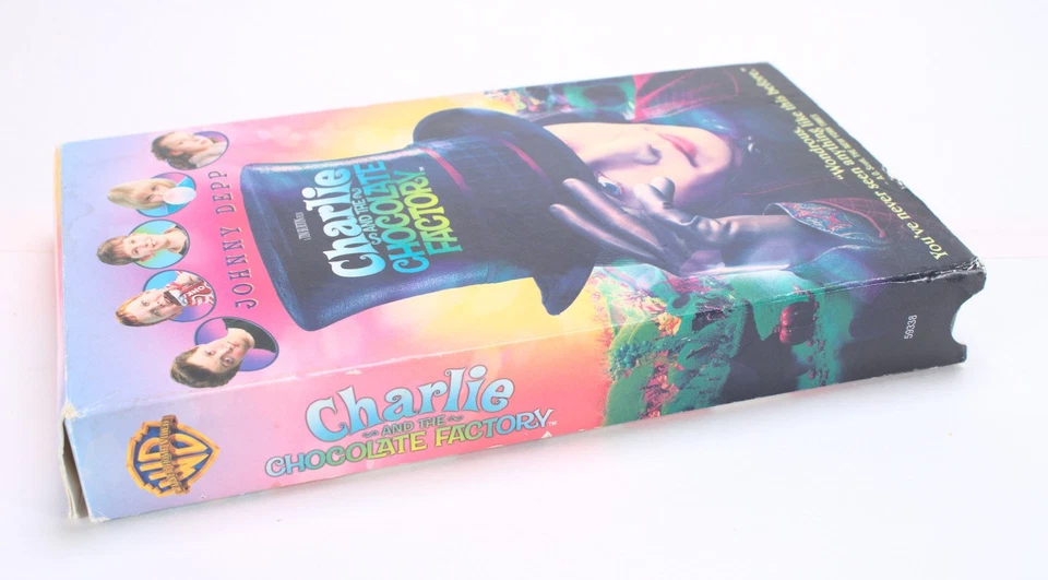 Charlie and the Chocolate Factory (2005, VHS) - Image 3 of 4