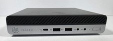 HP ProDesk 600 G3 Mini PC i7-6700TE 16GB 256GB M2 NVMe 500GB Hdd 5WIN 11 PRO