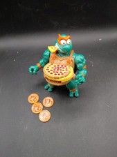 Teenage Mutant Ninja Turtles Pizza Tossin    Michelangelo 1993 Playmates W Pizza