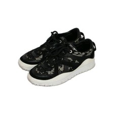 Jimmy Choo Seattle Low Top Trainer Black Lace