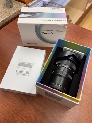 LAOWA 12mm F/2.8 D-DREAMER ZERO-D LENS FOR SONY E-MOUNT CAMERAS MINT CONDITION