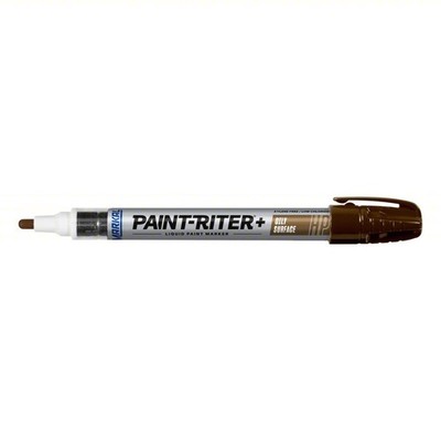 Markal 96975 PRO-LINE HP Paint Marker Brown Bullet Tip Oily Surfaces USA Pro