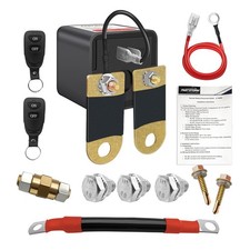 3/8" Side Post Remote Battery Disconnect Switch 12V Battery Kill Switch for Car