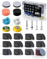 435 PCS 2 Inch Wet Dry Sanding Discs, Drill Polishing Kit with 60 to 5000 Gri...