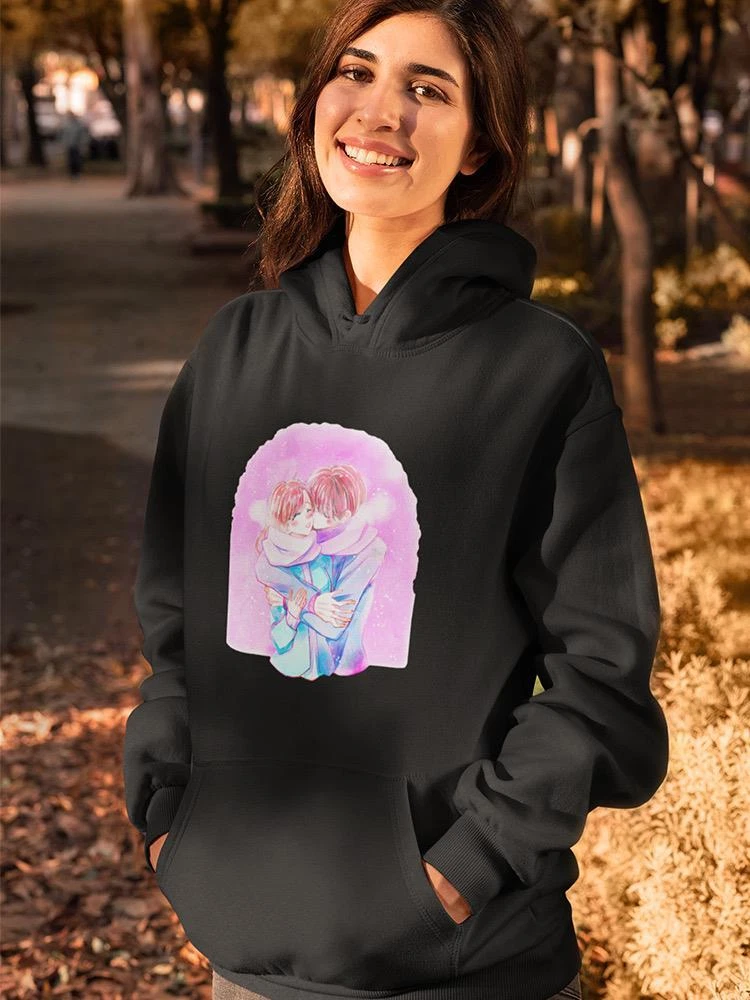 Anime Couple W Scarf Hoodie Image by Shutterstock eBay