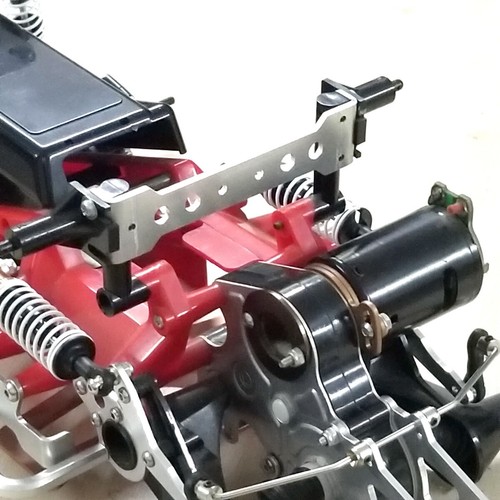 Parte opzionale alluminio per telaio ORV Tamiya Monster Beetle Blackfoot Mud Blaster - Foto 62 di 121