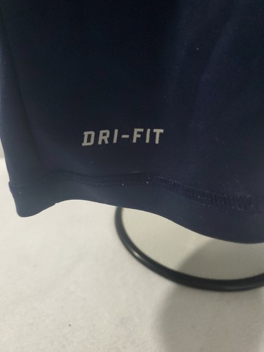 Nike Compression Shirt Mens Medium Dark Blue Dri-Fit Short Sleeve Sports - 第 3/5 張圖片