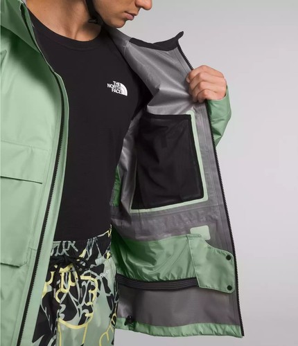 NWT Mens The North Face Sidecut GORE-TEX Jacket $500 M misty sage 3L - Picture 5 of 6