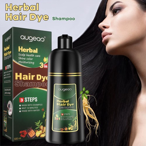 1PK Shampoo Instant Hair Dye Fast Hair 3 in 1 Shampoo (Man & Women) 500ml - Picture 9 of 20