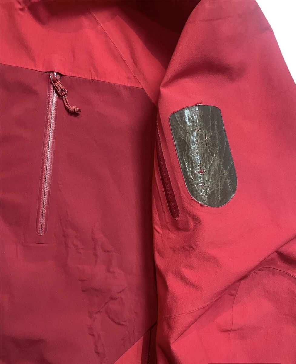 Vintage 2000's Arc'teryx Sidewinder Shell Jacket Red Size Vintage 2000's Arc'teryx Sidewinder Shell Jacket Red Size