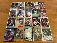 Lot of 100 Joe Carter Baseball Cards TOPPS DONRUSS SCORE FLEER BLUE JAYS+++