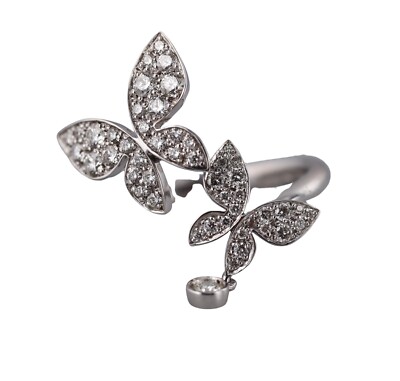 Mimi Milano Farfalla Diamond 18k Gold Butterfly Ring