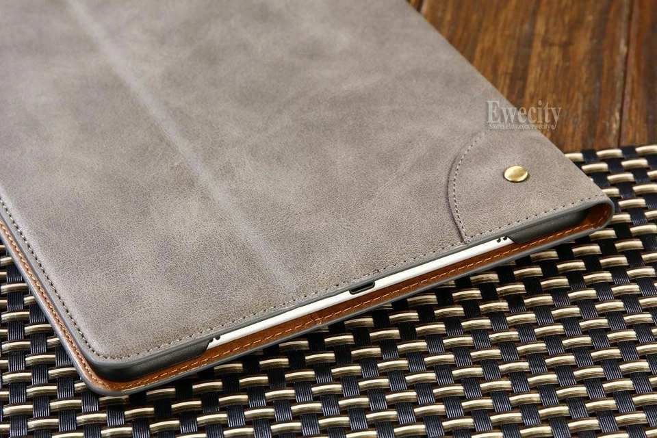 Folio Retro Wallet Leather Stand Smart  Sleep/Wake up Case Cover For Apple iPad - Image 3 of 3