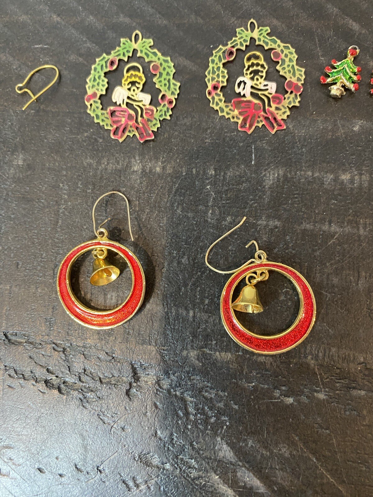 Interchangeable Christmas Earrings - image 4