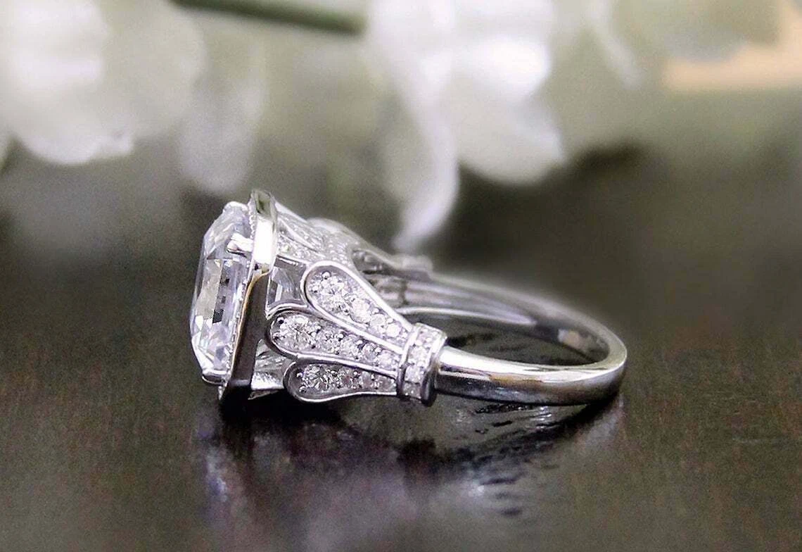 Ebay lab created diamond hotsell rings