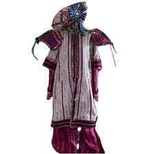 Vintage Clown Circus Parade Mardi Gras Theatre Costume Halloween