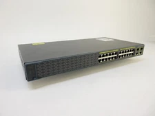 Cisco Catalyst WS-C2960+24TC-S 24-Port 10/100 Fast Ethernet Switch 2x SFP Uplink