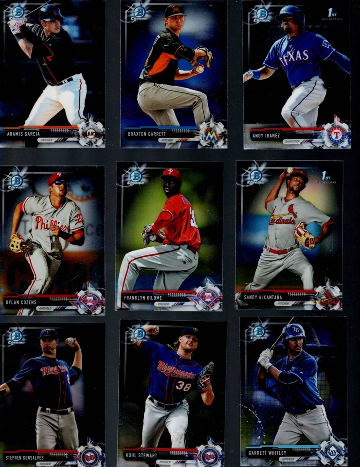2017 BOWMAN CHROME PROSPECTS  Baseball CompleteYour Set BUY MORE SAVE MORE - Image 2 of 4