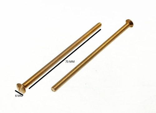 Electric Plug Socket Machine Screws EB 3.5mm X 75mm Pack Of 24