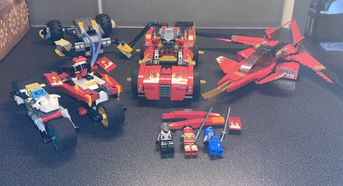 Lego Ninjago 70721 9441 70639 70727 Chima 70002 Incomplete Sets No Minifigures