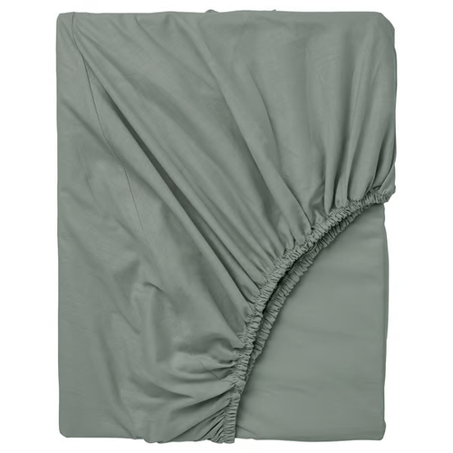 Ikea Dvala Fitted Sheet 100% Cotton High Quality Bed Sheets Single/Double/king - Picture 12 of 33