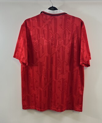 Manchester United Home Football Shirt 1992/94 Adults XL Umbro A259