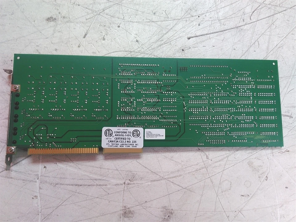 Vintage ITI Teleco VP4EII-A KV04JUL95 4 Port Modem ISA Card - Image 3 of 4