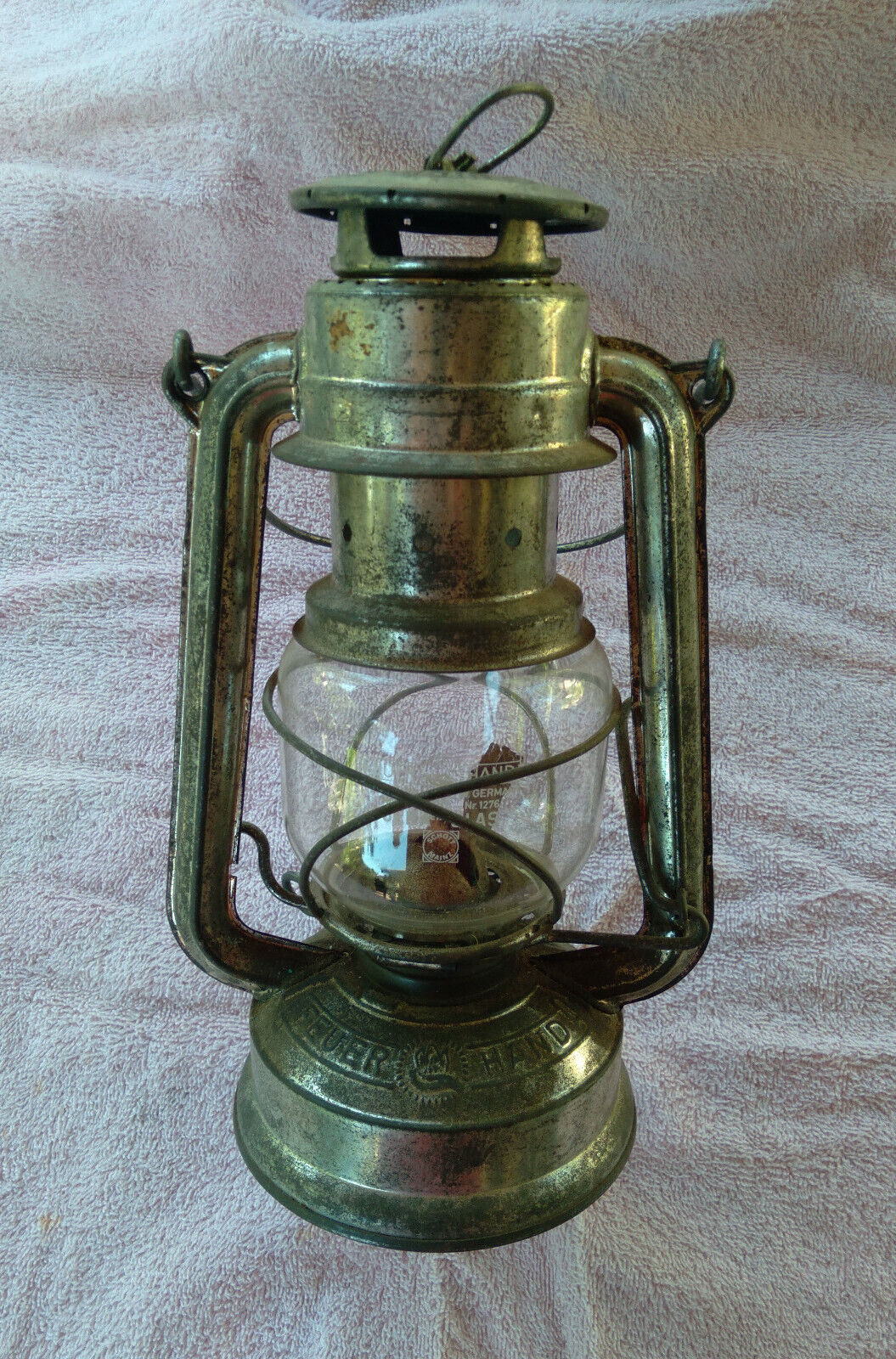 Feuer Hand 275 Baby ORIGINAL NIBR FEUERHAND Western Germany Lantern