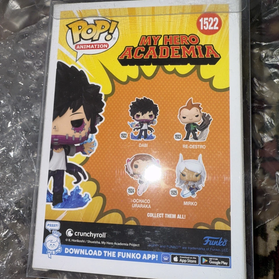Dabi Funko Pop GameStop exclusivo firmado Foto 4 de 4