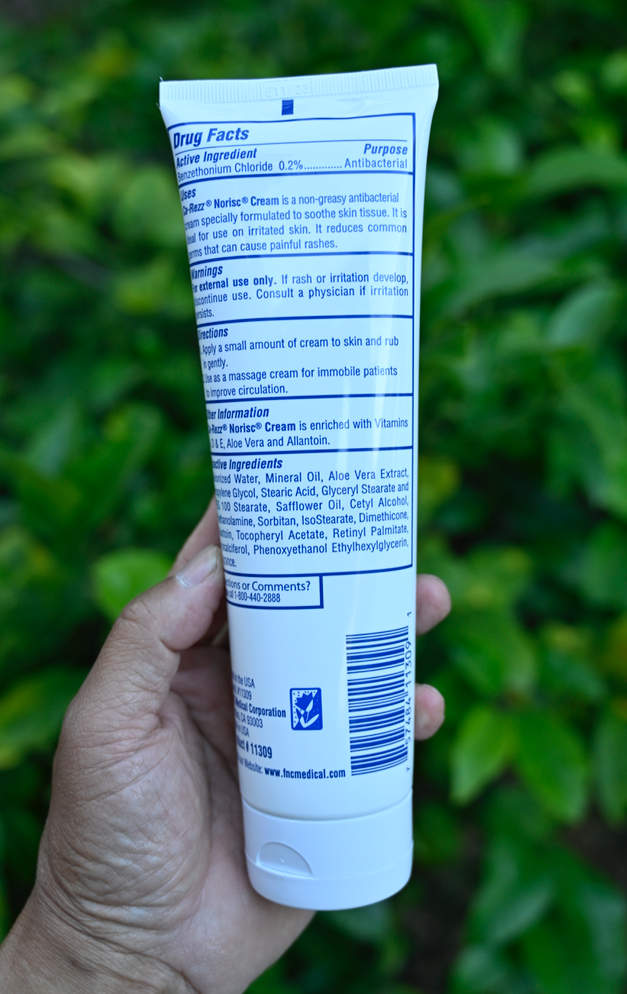 4 units Ca-Rezz Norisc Cream Antibacterial Skin Care 9.7 fl oz