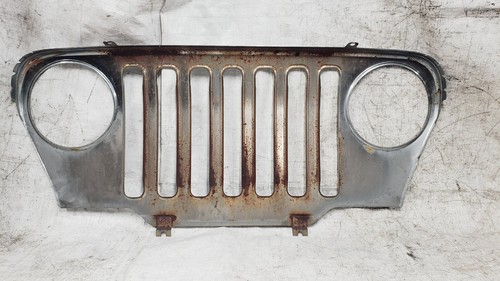 97-06 Jeep TJ Wrangler Parrilla CUBIERTA CROMADA ACERO INOXIDABLE Superposición Envío Gratis - Imagen 21 de 24