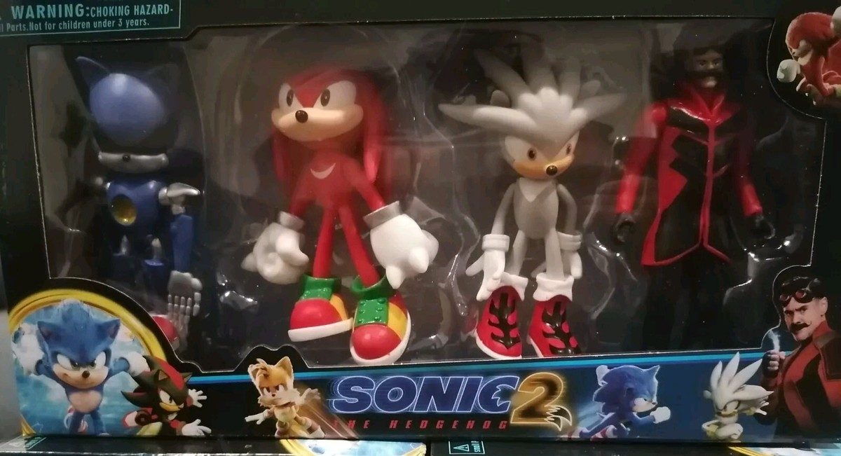 Sonic the Hedgehog 4 Figure Box Set *New *FAST Ship! | eBay