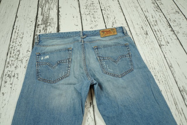 DIESEL LARKEE 8QT 008QT JEANS DENIM W34 L32 L33 34x32 34/32 34x33,07 100% AUTHEN | eBay