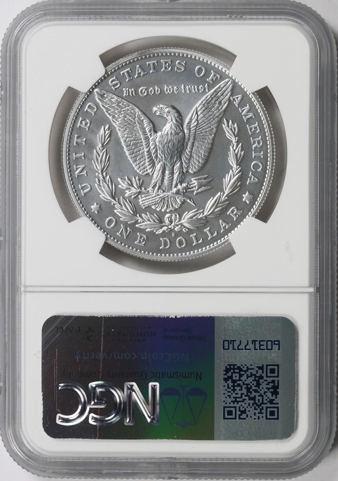 2021-S Morgan Silver Dollar $1 NGC MS69 - Image 2 of 4