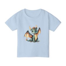 cute dragon Heavy Cotton Toddler T-shirt
