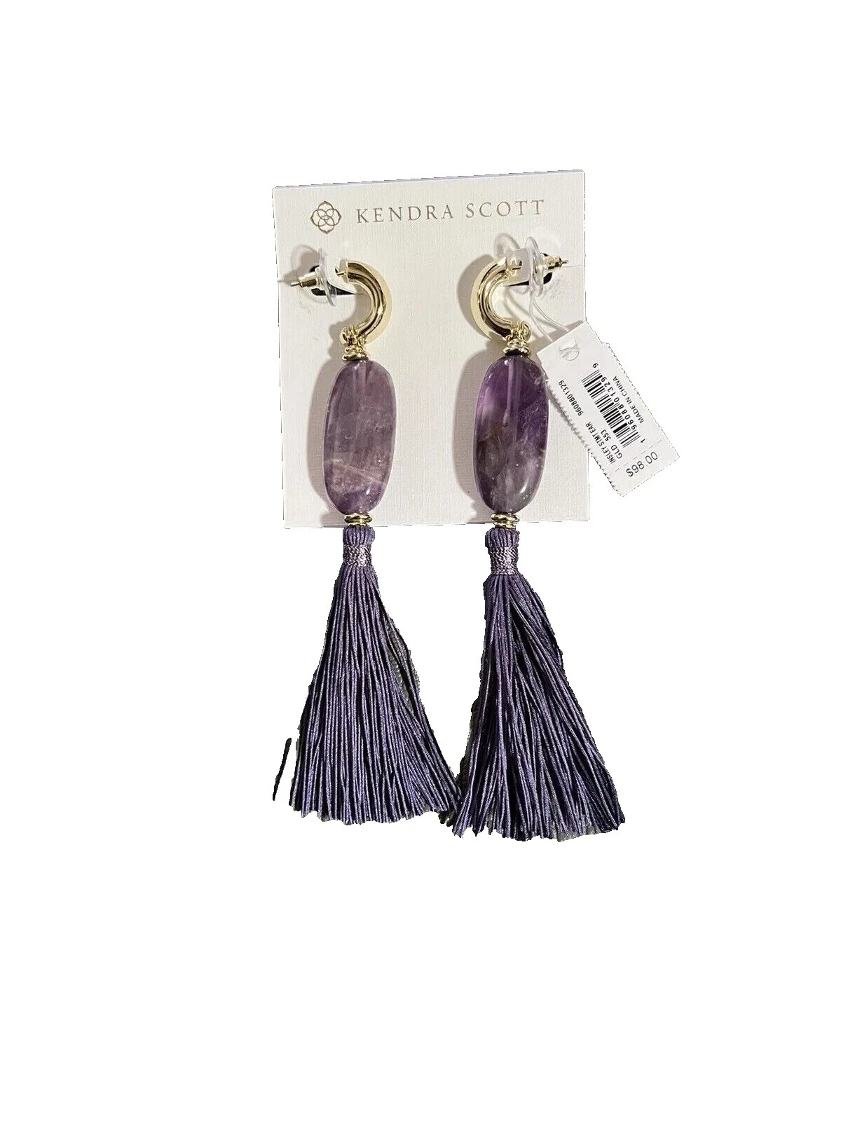 Pendientes de Moda Kendra Scott Amatista
