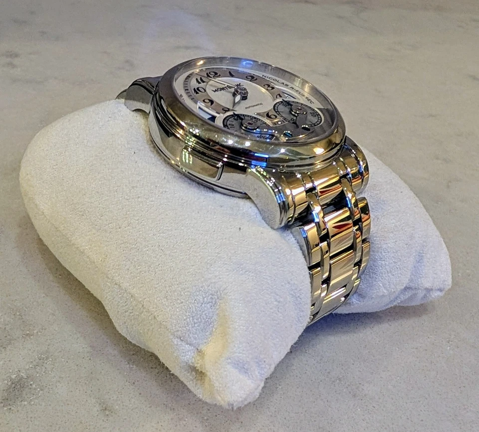 Reloj de lujo Montblanc Nicolas Rieussec cronógrafo automático para hombre 102336 Foto 3 de 4