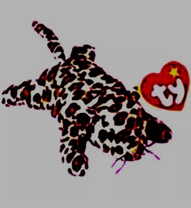 freckles the leopard beanie baby mcdonalds 1999