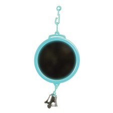 Round Mirror Parrot Toy for Bird Cages - Mini